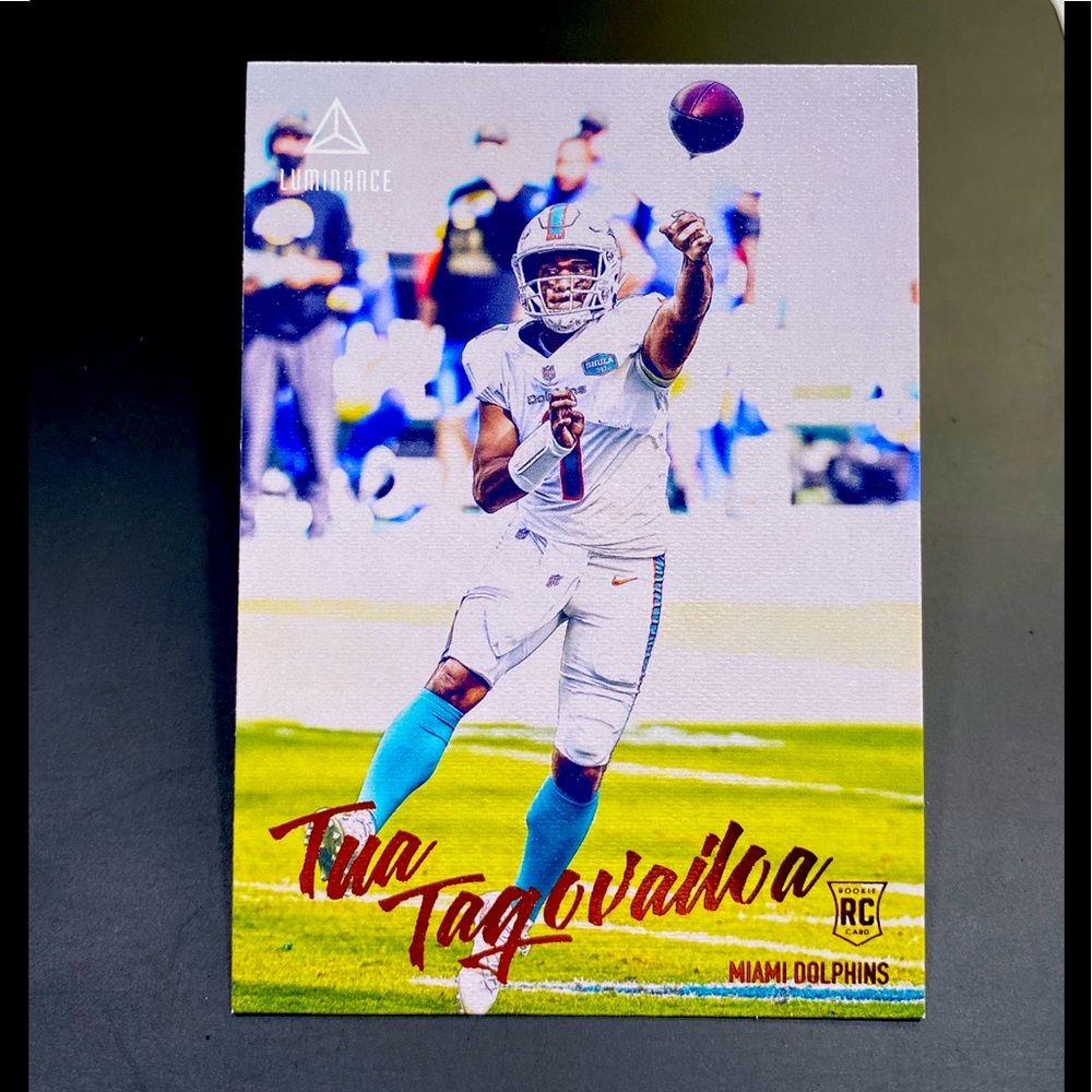 2020 Tua Tagovailoa RC Bronze Parallel DOLPHINS